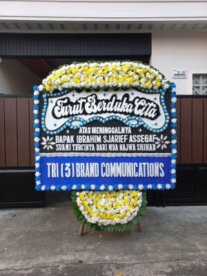 Papan Bunga Duka di Sitimulyo